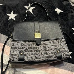 Black Beige Juicy Couture Crossbody Purse